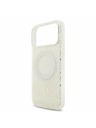 Guess Guess IML Flowers Allover Strap MagSafe Zadný Kryt pre iPhone 17 Pro Max White
