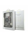 Guess Guess IML Flowers Strap MagSafe Zadný Kryt pre iPhone 17 Pro Max Black
