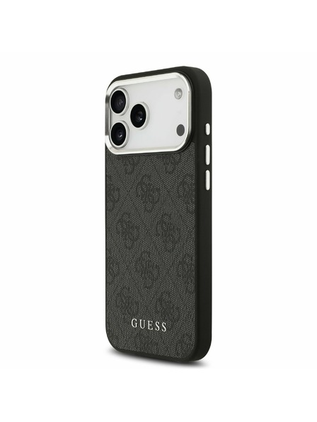Guess Guess 4G MagSafe Zadný Kryt pre iPhone 17 Pro Max Black