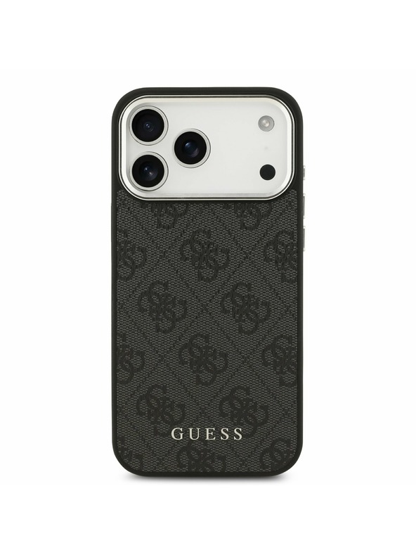 Guess Guess 4G MagSafe Zadný Kryt pre iPhone 17 Pro Max Black