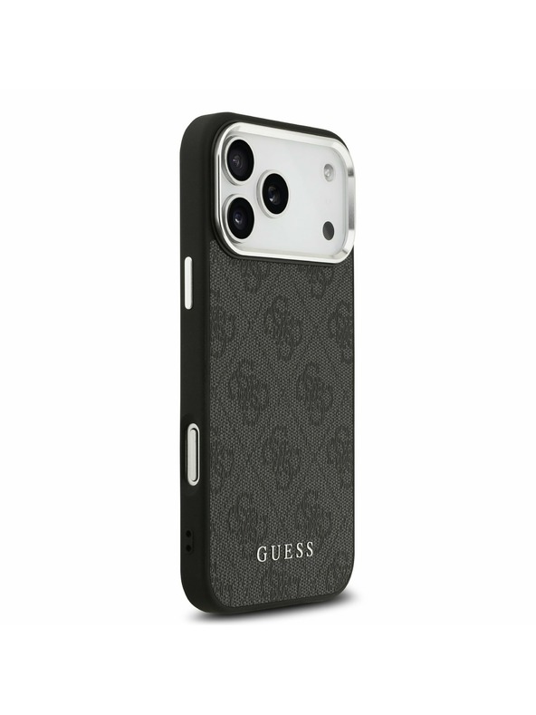 Guess Guess 4G MagSafe Zadný Kryt pre iPhone 17 Pro Max Black