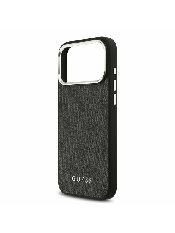 Guess Guess 4G MagSafe Zadný Kryt pre iPhone 17 Pro Max Black
