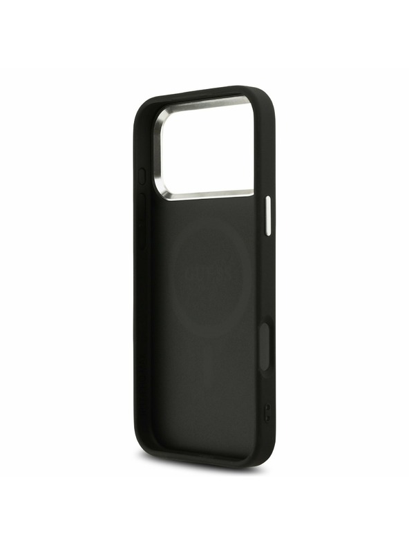Guess Guess 4G MagSafe Zadný Kryt pre iPhone 17 Pro Max Black