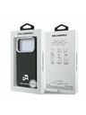 Karl Lagerfeld Karl Lagerfeld PU Karl and Choupette Heads Pins MagSafe Zadný Kryt pre iPhone 17 Pro Max Black