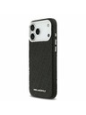 Karl Lagerfeld Karl Lagerfeld Grained PU Repeated Logo MagSafe Zadný Kryt pre iPhone 17 Pro Max Black