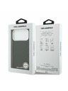 Karl Lagerfeld Karl Lagerfeld Grained PU Repeated Logo MagSafe Zadný Kryt pre iPhone 17 Pro Max Black