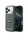 Karl Lagerfeld Karl Lagerfeld IML K&CH Heads Logo MagSafe Zadný Kryt pre iPhone 17 Pro Max Black