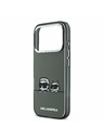 Karl Lagerfeld Karl Lagerfeld IML K&CH Heads Logo MagSafe Zadný Kryt pre iPhone 17 Pro Max Black