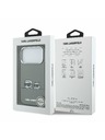 Karl Lagerfeld Karl Lagerfeld IML K&CH Heads Logo MagSafe Zadný Kryt pre iPhone 17 Pro Max Black