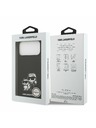 Karl Lagerfeld Karl Lagerfeld Liquid Silicone K&CH Sketch MagSafe Zadný Kryt pre iPhone 17 Pro Max Black