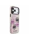 Karl Lagerfeld Karl Lagerfeld IML Multi K&CH Heads Zadný Kryt pre iPhone 17 Pro Max Pink