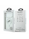 Karl Lagerfeld Karl Lagerfeld IML K&CH Heads Metal Frame MagSafe Zadný Kryt pre iPhone 17 Pro Max Transparent