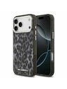 Karl Lagerfeld Karl Lagerfeld IML Leopard MagSafe Zadný Kryt pre iPhone 17 Pro Max Grey