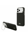 Lacoste Lacoste Iconic Petit Pique Camera Stand MagSafe Zadný Kryt pre iPhone 17 Pro Max Black