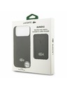 Lacoste Lacoste Iconic Petit Pique MagSafe Zadný Kryt + Peňaženka pre iPhone 17 Pro Max Black