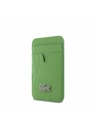 Lacoste Lacoste Iconic Petit Pique MagSafe Zadný Kryt + Peňaženka pre iPhone 17 Pro Max Green