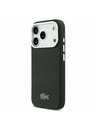Lacoste Lacoste PVC Iconic Petit Pique Metal Logo MagSafe Zadný Kryt pre iPhone 17 Pro Max Black