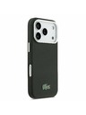 Lacoste Lacoste PVC Iconic Petit Pique Metal Logo MagSafe Zadný Kryt pre iPhone 17 Pro Max Black