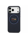 Red Bull Red Bull Silicone Blue Ring MagSafe Zadný Kryt pre iPhone 17 Pro Max Navy