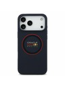 Red Bull Red Bull Silicone Red Ring MagSafe Zadný Kryt pre iPhone 17 Pro Max Navy