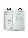 Karl Lagerfeld Karl Lagerfeld IML K&CH Heads Metal Frame MagSafe Zadný Kryt pre iPhone 16e/17e Transparent