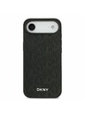 DKNY DKNY PU Leather Grid Pattern Magsafe Zadný Kryt pre iPhone Air Black