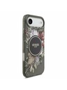 Guess Guess IML Flowers Strap MagSafe Zadný Kryt pre iPhone Air Black