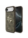 Guess Guess PU 4G Metal Logo Zadný Kryt pre iPhone Air Brown