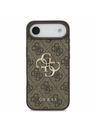 Guess Guess PU 4G Metal Logo Zadný Kryt pre iPhone Air Brown