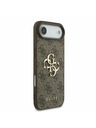 Guess Guess PU 4G Metal Logo Strap Zadný Kryt pre iPhone Air Brown