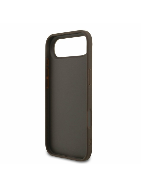 Guess Guess PU 4G Metal Logo Strap Zadný Kryt pre iPhone Air Brown