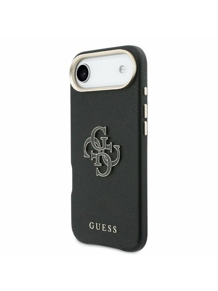 Guess Guess PU Resin Logo Zadný Kryt pre iPhone Air Black