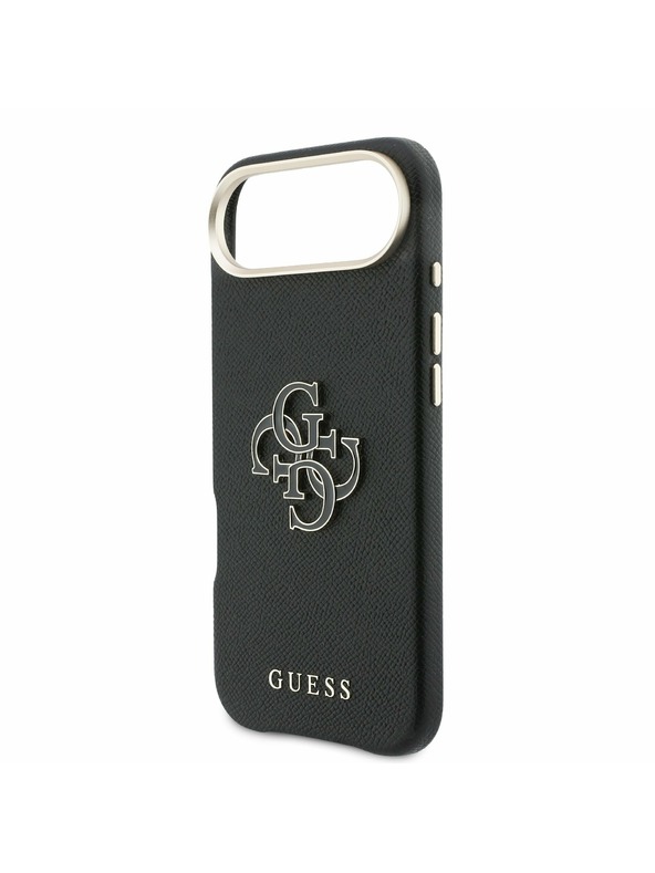 Guess Guess PU Resin Logo Zadný Kryt pre iPhone Air Black