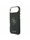 Guess Guess PU Resin Logo Zadný Kryt pre iPhone Air Black
