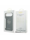 Guess Guess PU Resin Logo Zadný Kryt pre iPhone Air Black