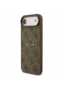 Guess Guess PU Leather 4G Colored Ring MagSafe Zadný Kryt pre iPhone Air Brown