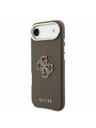 Guess Guess PU Resin Logo Zadný Kryt pre iPhone Air Brown