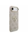 Guess Guess PU Leather 4G Metal Logo Gold Frame Zadný Kryt pre iPhone Air Pink