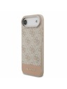Guess Guess PU 4G Stripe Zadný Kryt pre iPhone Air Pink