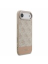 Guess Guess PU 4G Stripe Zadný Kryt pre iPhone Air Pink
