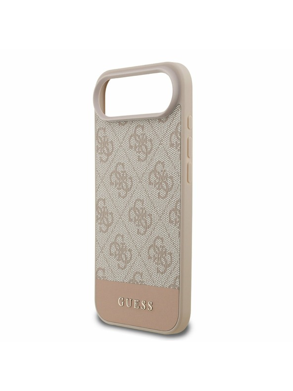 Guess Guess PU 4G Stripe Zadný Kryt pre iPhone Air Pink