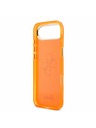 Guess Guess IML 4G Script Metal Logo Zadný Kryt pre iPhone Air Orange