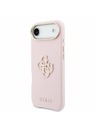 Guess Guess PU Resin Logo Zadný Kryt pre iPhone Air Pink