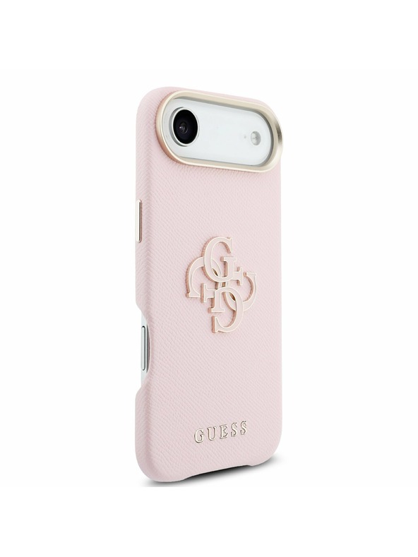 Guess Guess PU Resin Logo Zadný Kryt pre iPhone Air Pink