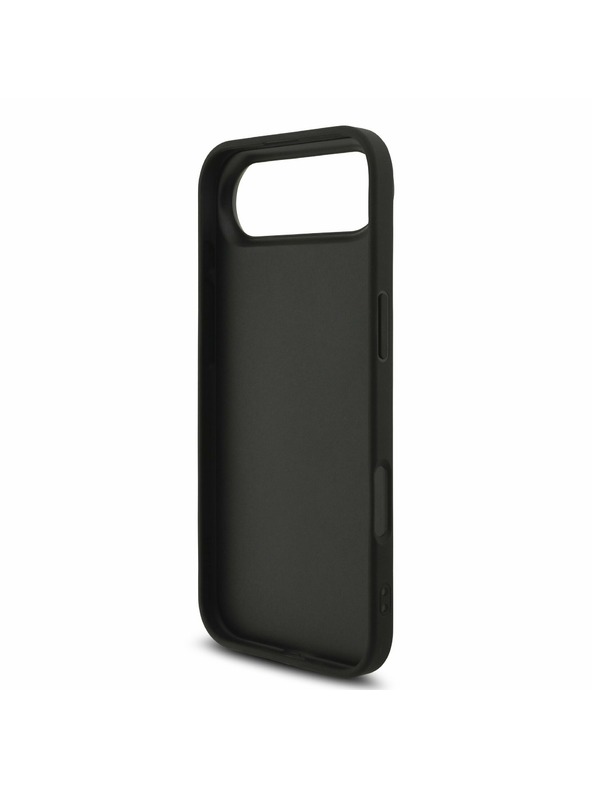 Guess Guess PU 4G Metal Logo Popruh Zadný Kryt pre iPhone Air Black