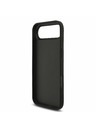 Guess Guess PU 4G Metal Logo Popruh Zadný Kryt pre iPhone Air Black