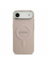 Guess Guess PU Saffiano MagSafe Zadný Kryt pre iPhone Air Pink