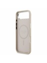 Guess Guess PU Leather Triangle Logo MagSafe Zadný Kryt pre iPhone Air Pink