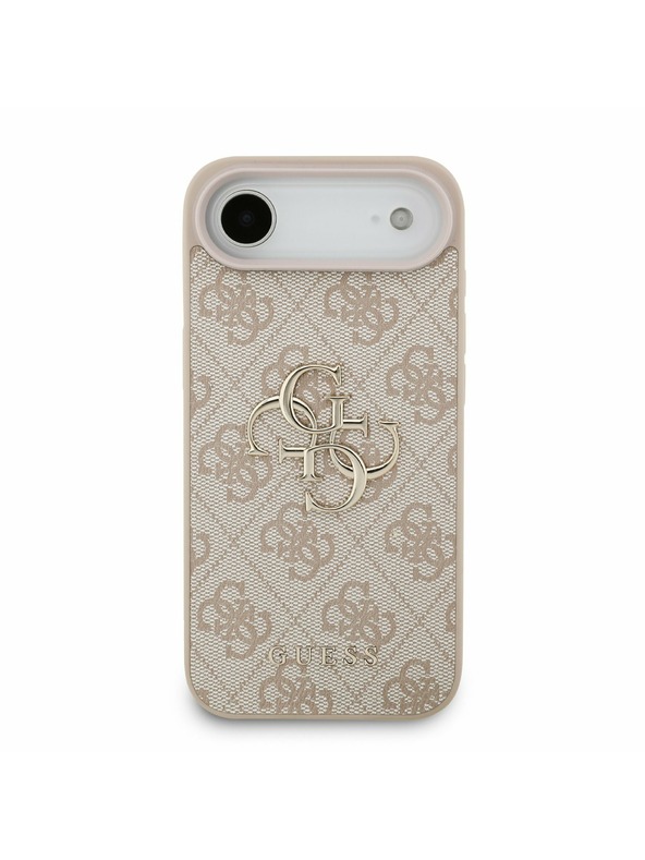 Guess Guess PU 4G Metal Logo Zadný Kryt pre iPhone Air Pink