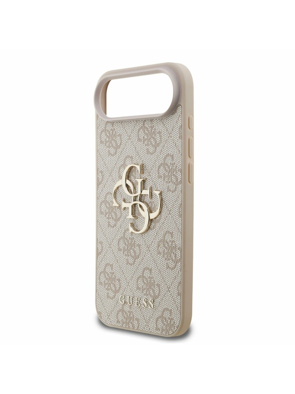 Guess Guess PU 4G Metal Logo Zadný Kryt pre iPhone Air Pink